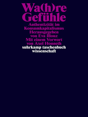 cover image of Wa(h)re Gefühle